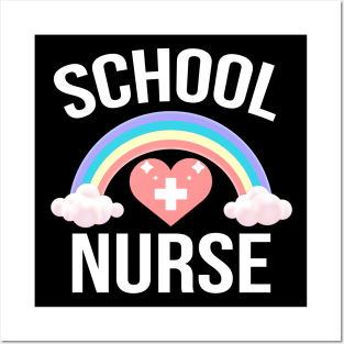 School Nursing Back To School Proud School Nurse Posters and Art